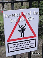 The kilt has its roots in the Scottish Highlands, dating back to the 16th century. The original was called the feileadh m�r, or ''great kilt,'' a long piece of woolen fabric draped over the body and belted at the waist. It served both as a cloak and a skirt, providing warmth and flexibility in the rugged Highland terrain. The great kilt was a symbol of identity for Highlanders, who wore tartan patterns unique to their clans. The great kilt evolved into the shorter called the feileadh beag.